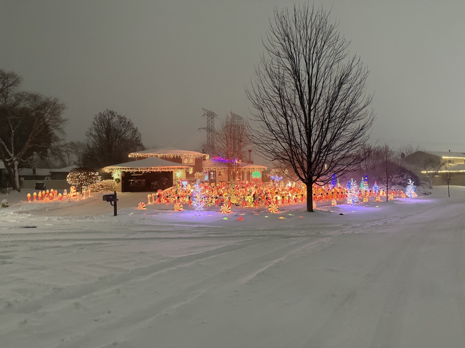 Quinn House, Christmas lights in Orland Park, IL (photo 3)