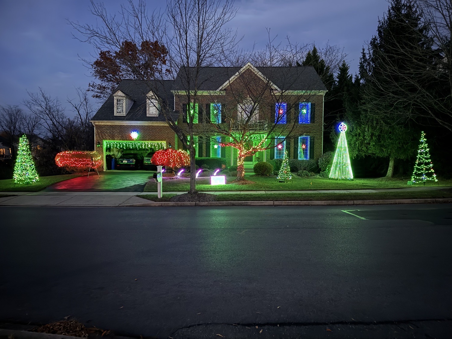 3815 Bush Creek Dancing Lights!, Christmas lights in Frederick, MD (photo 1)