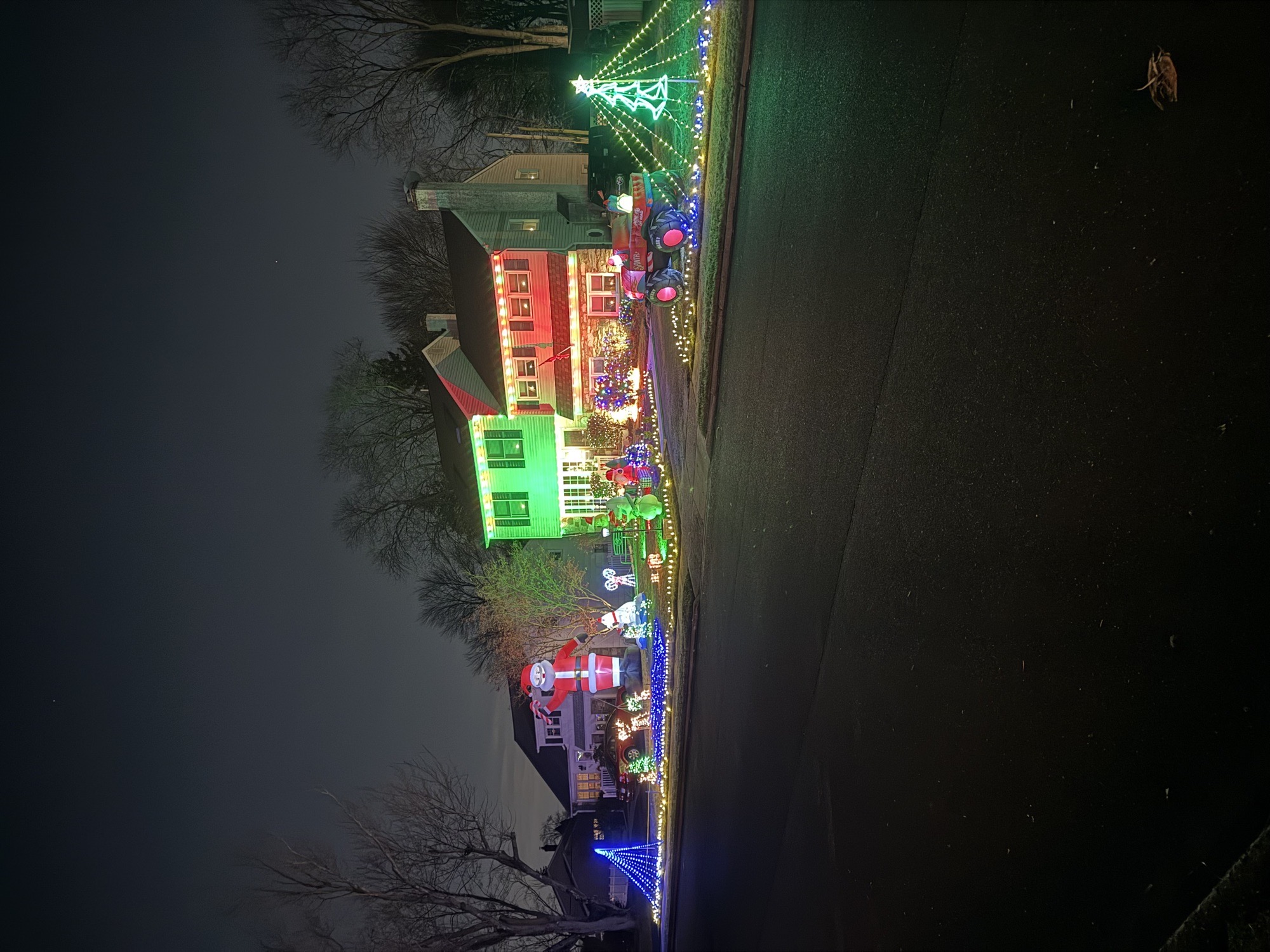 Winter Winderland, Christmas lights in Warminster, PA (photo 2)