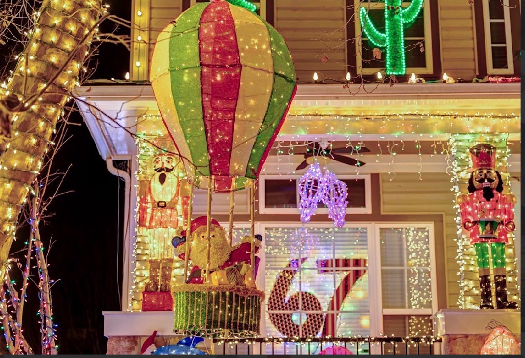 Blue Copper Lights, Christmas lights in Brambleton, VA (photo 5)