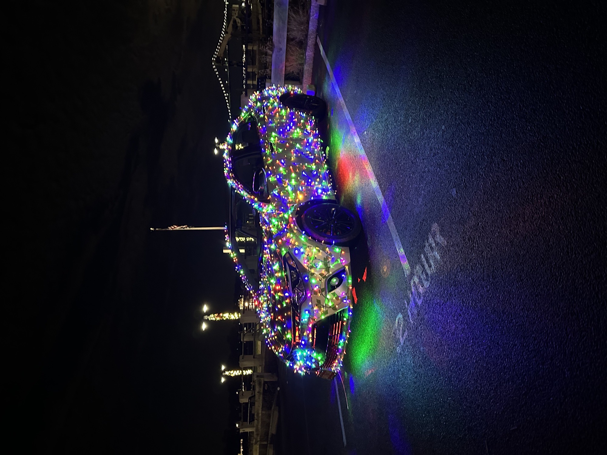 Magic Christmas Car, Christmas lights in Jamestown, RI (photo 4)