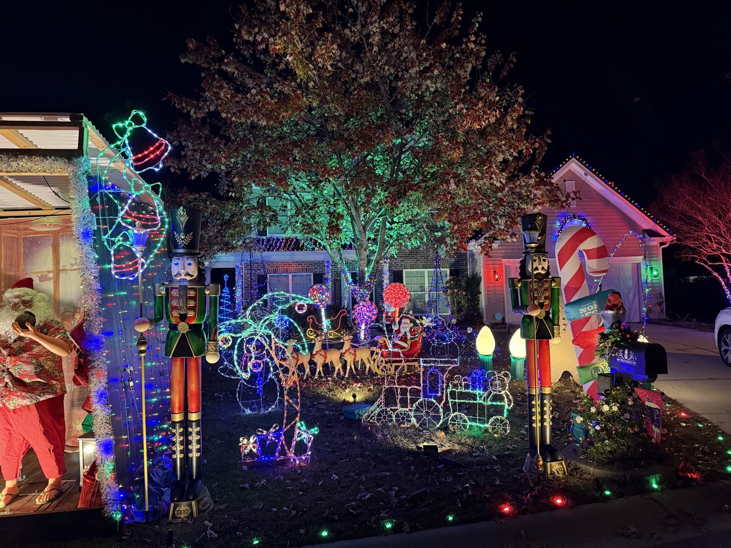 Merry And Mirth On Wild Indigo, Christmas lights in Hanahan, SC (photo 4)