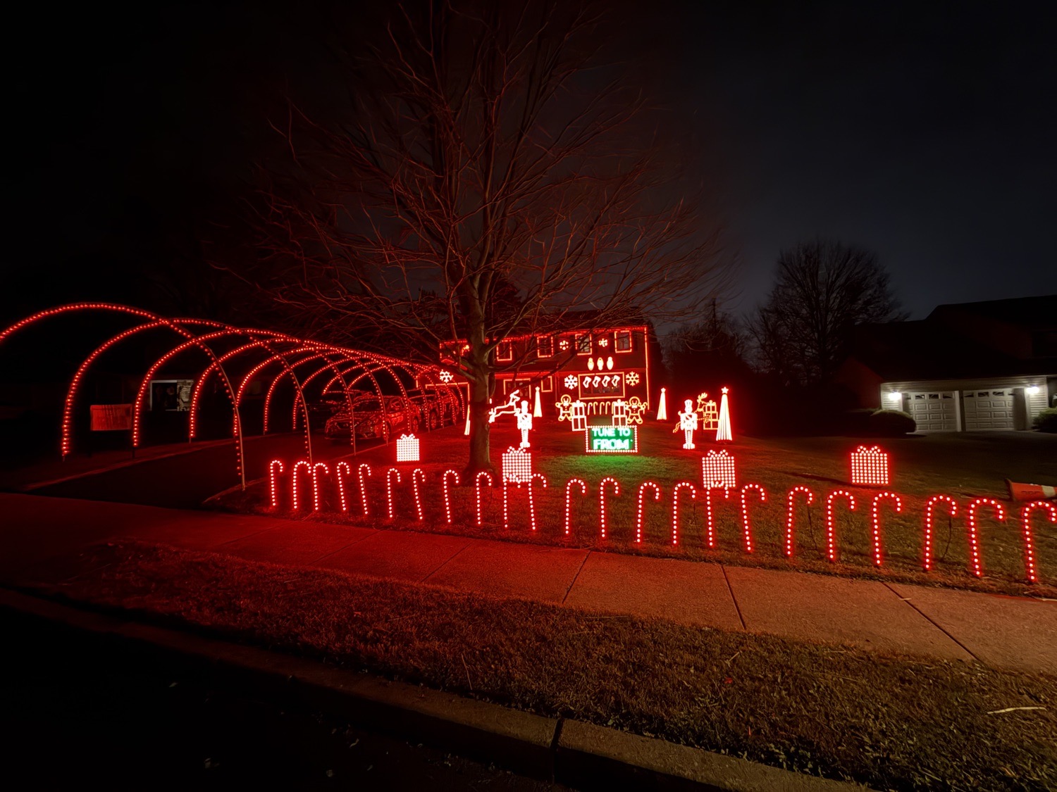 North Pole, Christmas lights in Warrington, PA (photo 1)