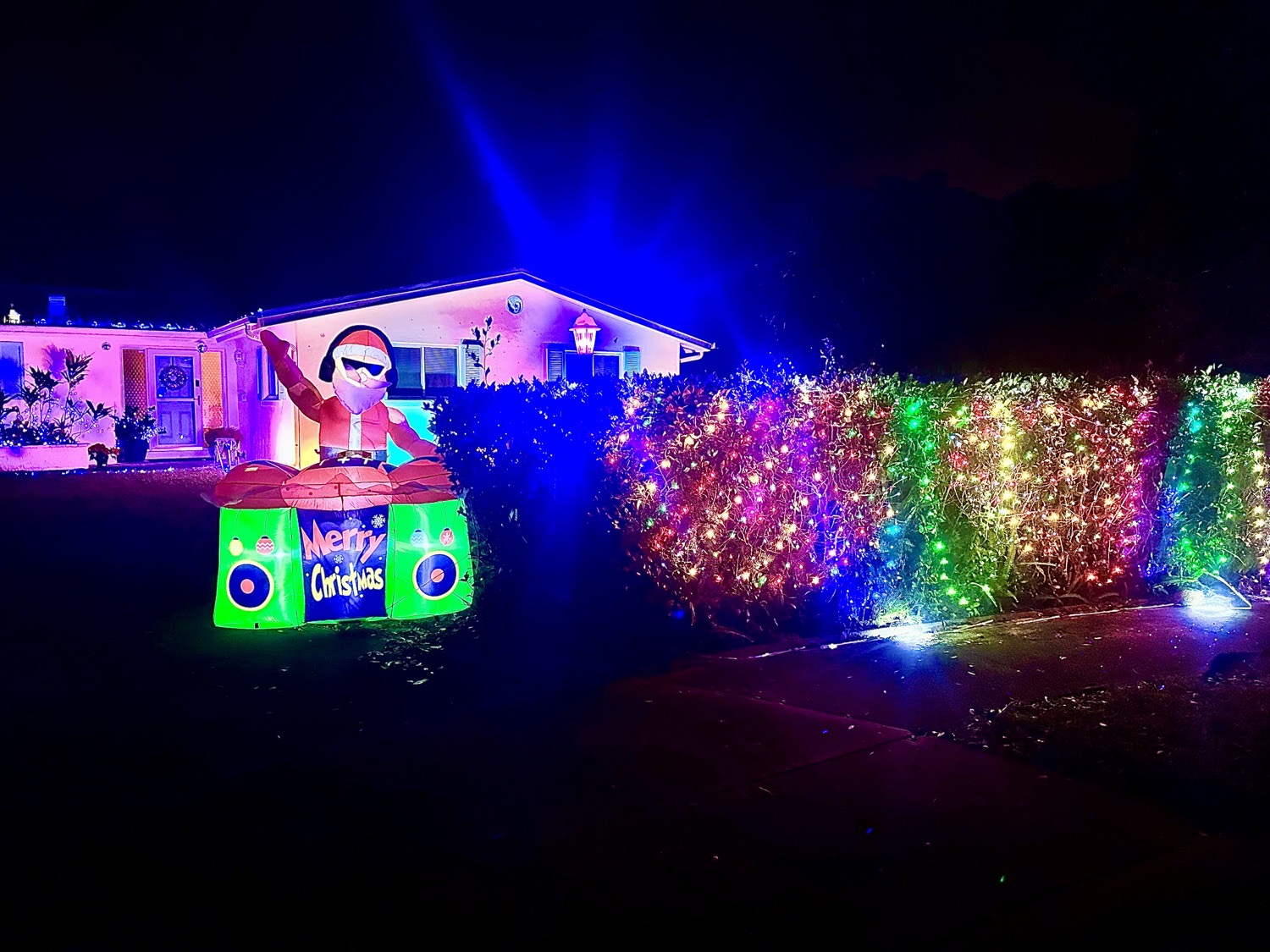 Club Christmas With DJ Santa, Christmas lights in Titusville, FL (photo 1)