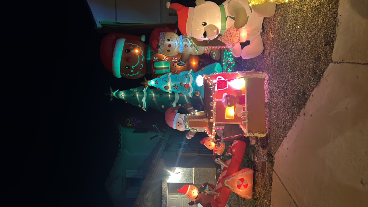 Winter Wonderland / Gingerbread Lane Walkthrough!, Christmas lights in Queen Creek, AZ (photo 2)