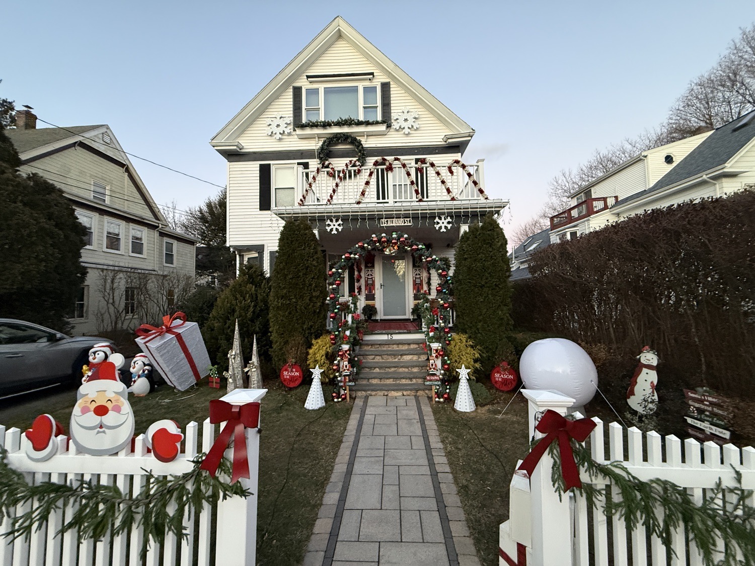 Holiday On Albano, Christmas lights in Boston, MA (photo 3)