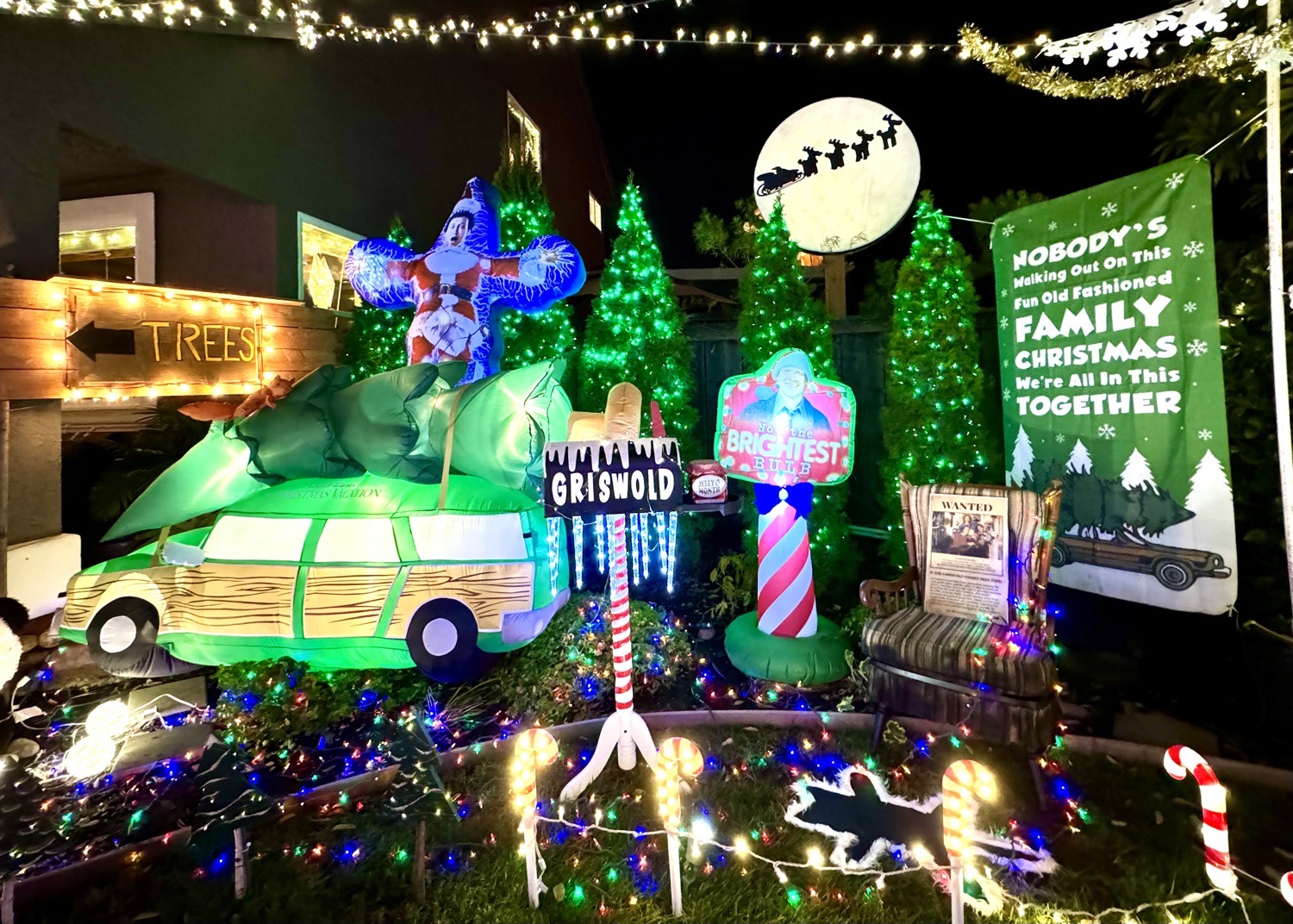Merry Malit’s Christmas Walk Through, Christmas lights in Rocklin, CA (photo 5)