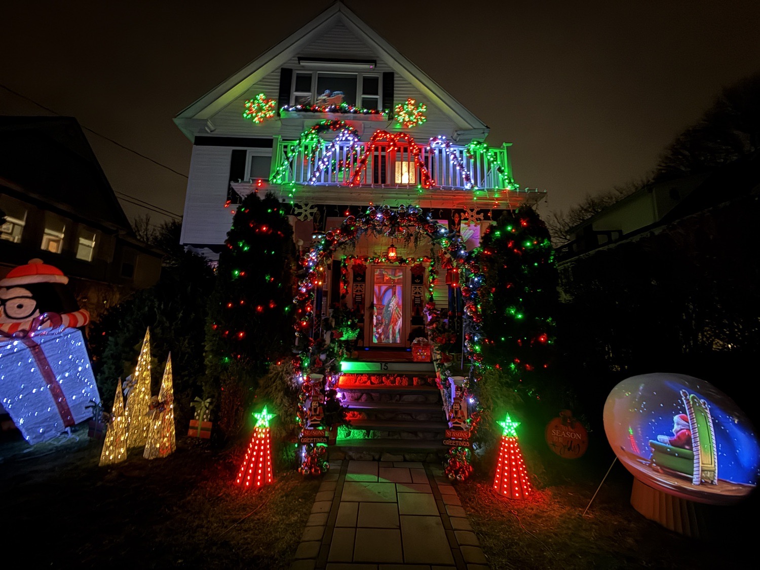 Holiday On Albano, Christmas lights in Boston, MA (photo 4)