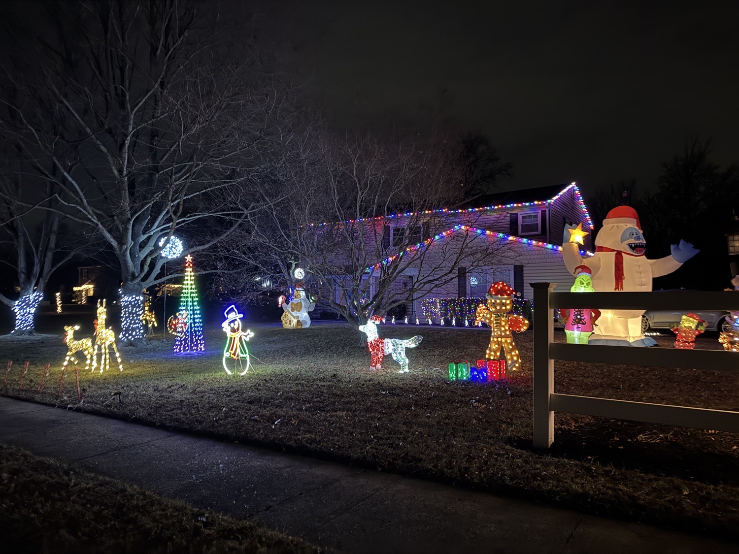 Caroline Dr Display, Christmas lights in Collegeville, PA (photo 1)