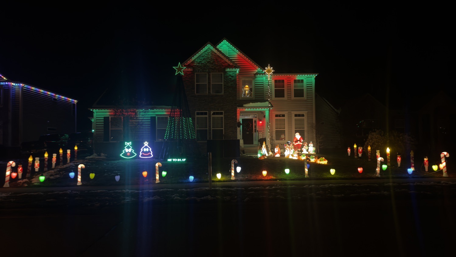 It’s A MarshMALLOW World!!, Christmas lights in Grove City, OH (photo 2)