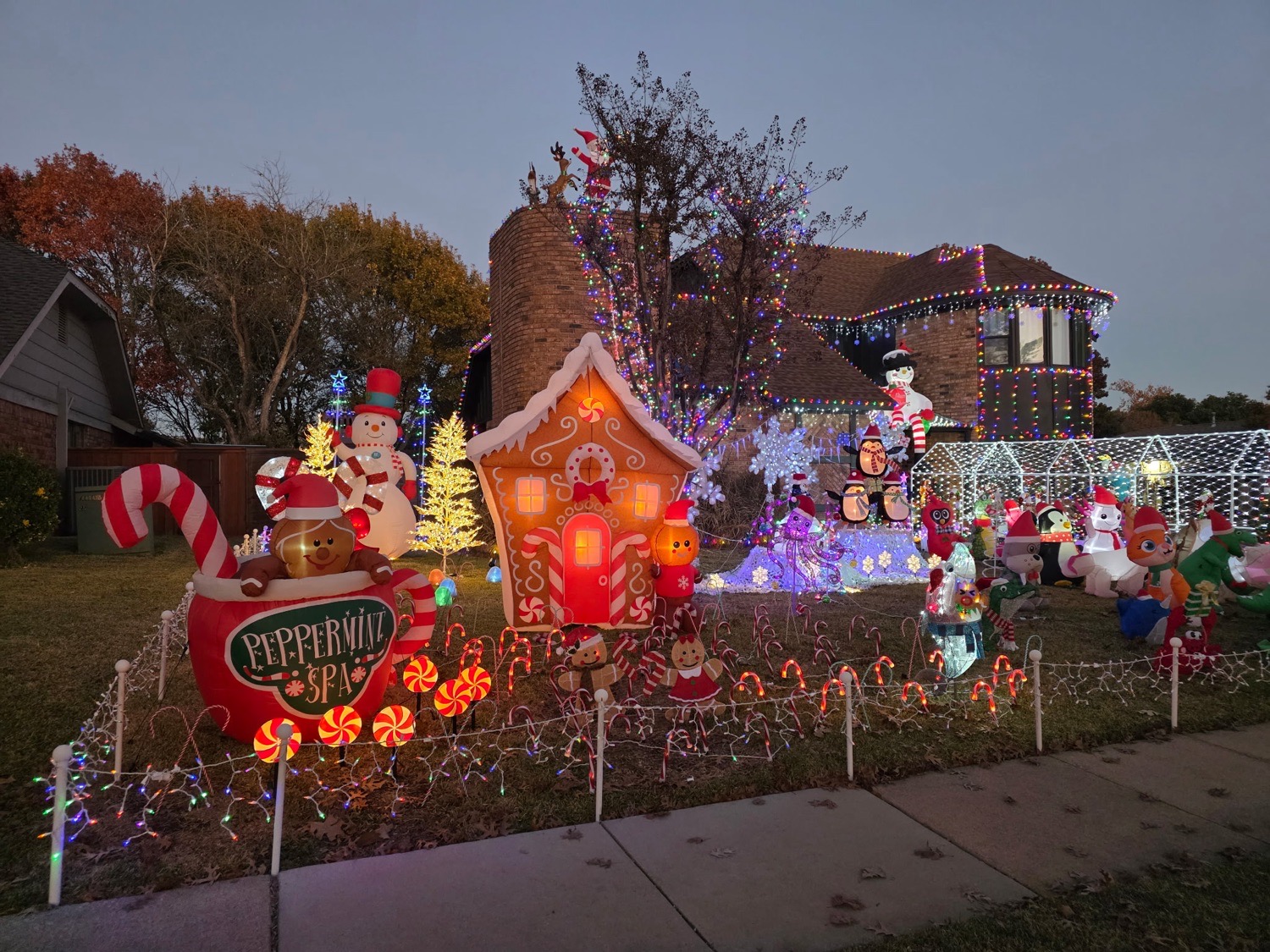 Canoncita Christmas House, Christmas lights in Plano, TX (photo 4)