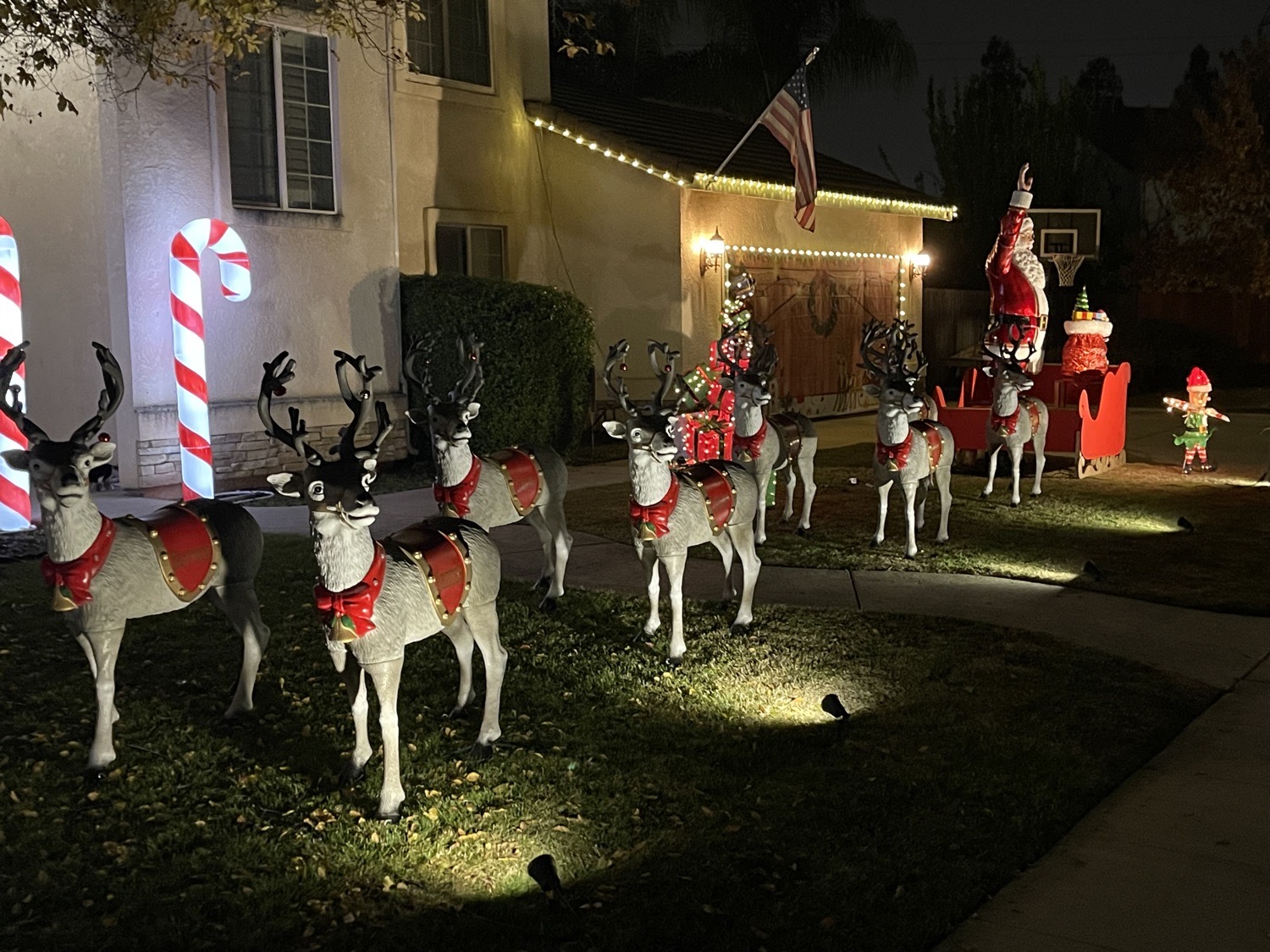 Salazar house, Christmas lights in Selma, CA (photo 3)