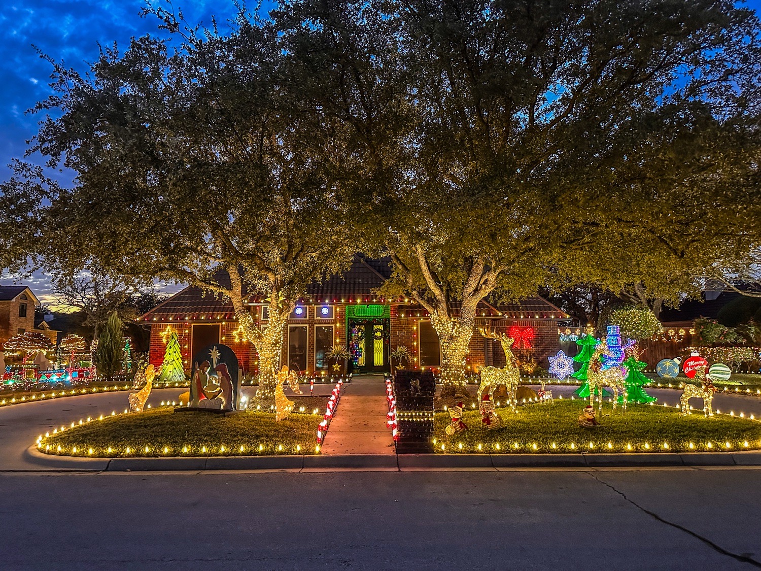 Windview Wonderland, Christmas lights in Colleyville, TX (photo 5)