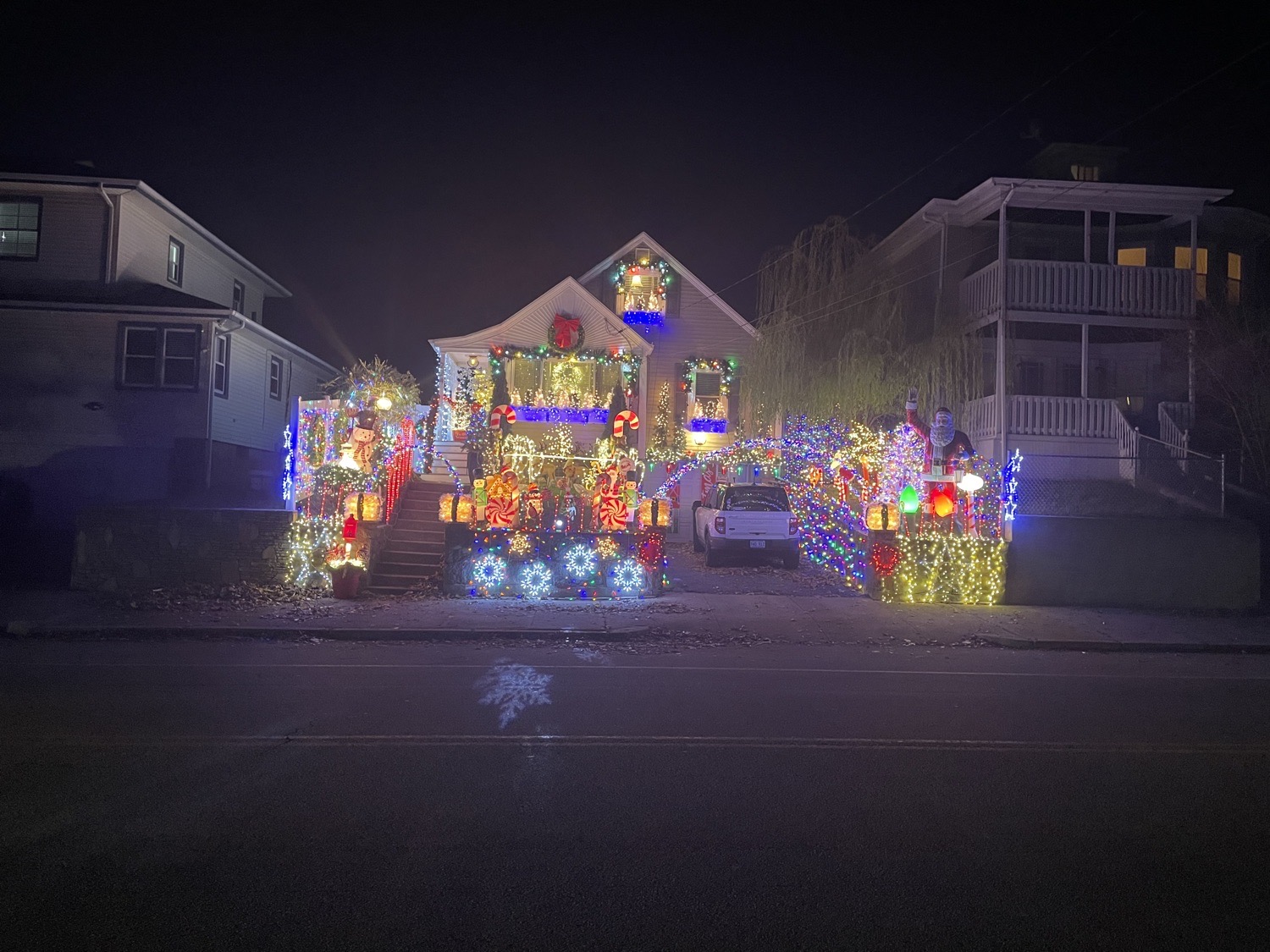 2025 Presentation, Christmas lights in Pawtucket, RI (photo 1)