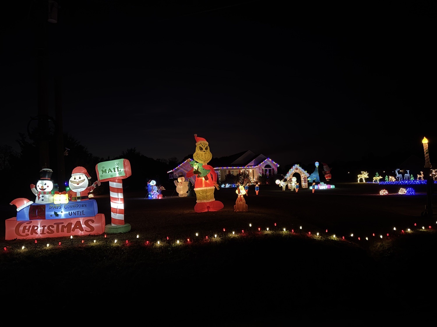Cute Display, Christmas lights in Byron, GA (photo 4)