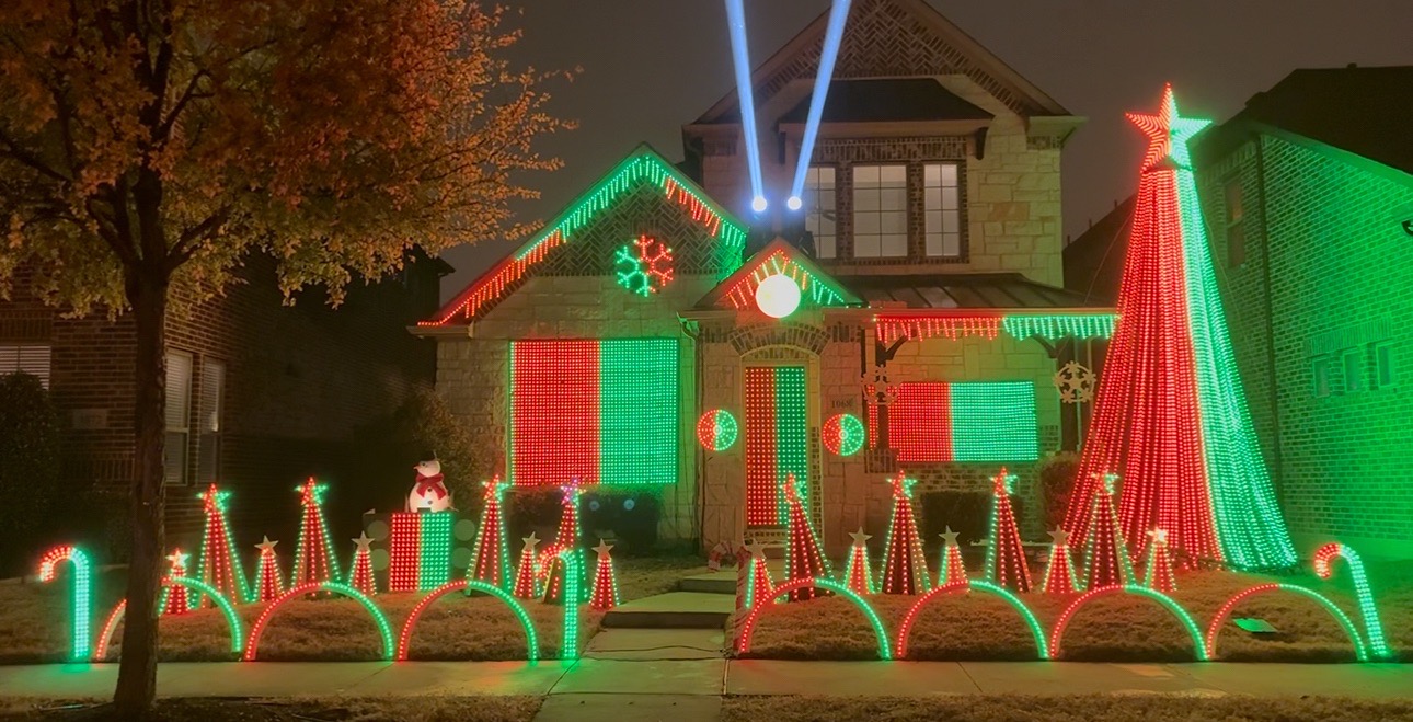 LMJ Lights, Christmas lights in Allen, TX (photo 1)