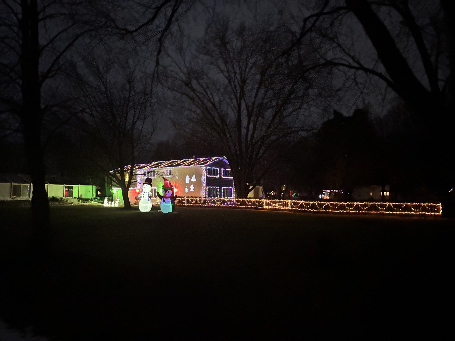 Gingerbread house, Christmas lights in McHenry, IL (photo 3)