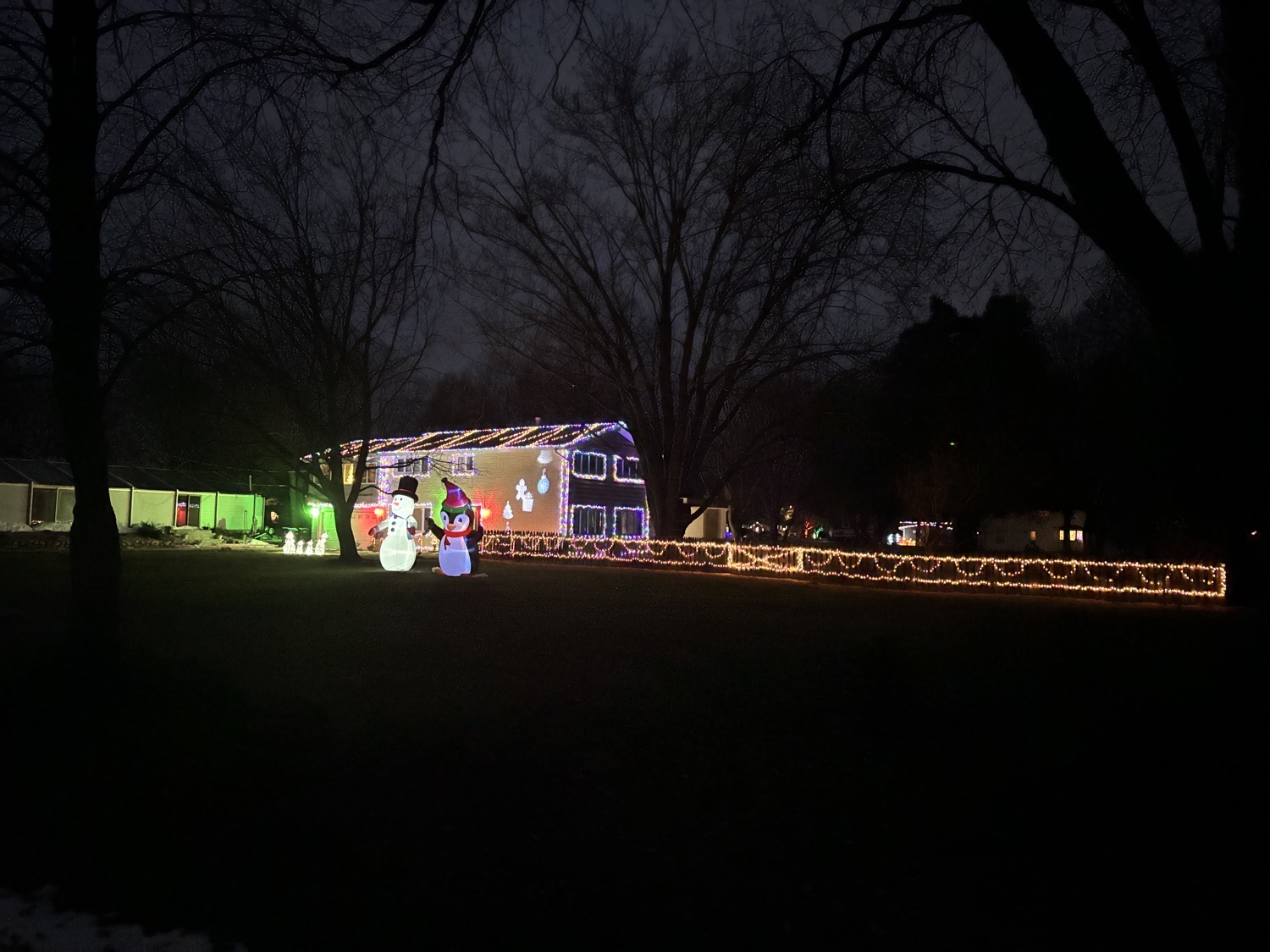 Gingerbread house, Christmas lights in McHenry, IL (photo 5)