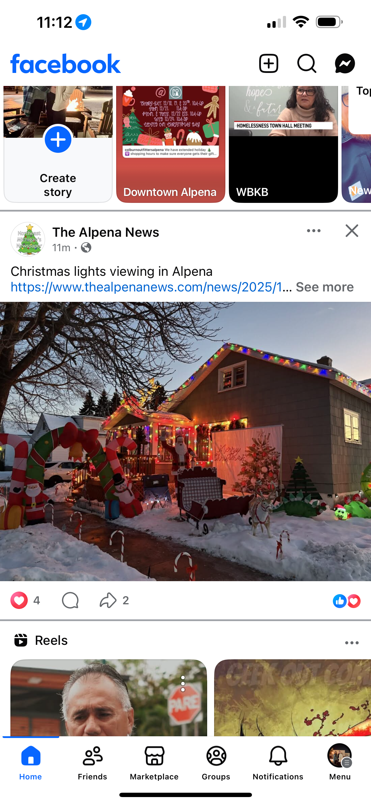 Christmas Lights, Christmas lights in Alpena, MI (photo 1)