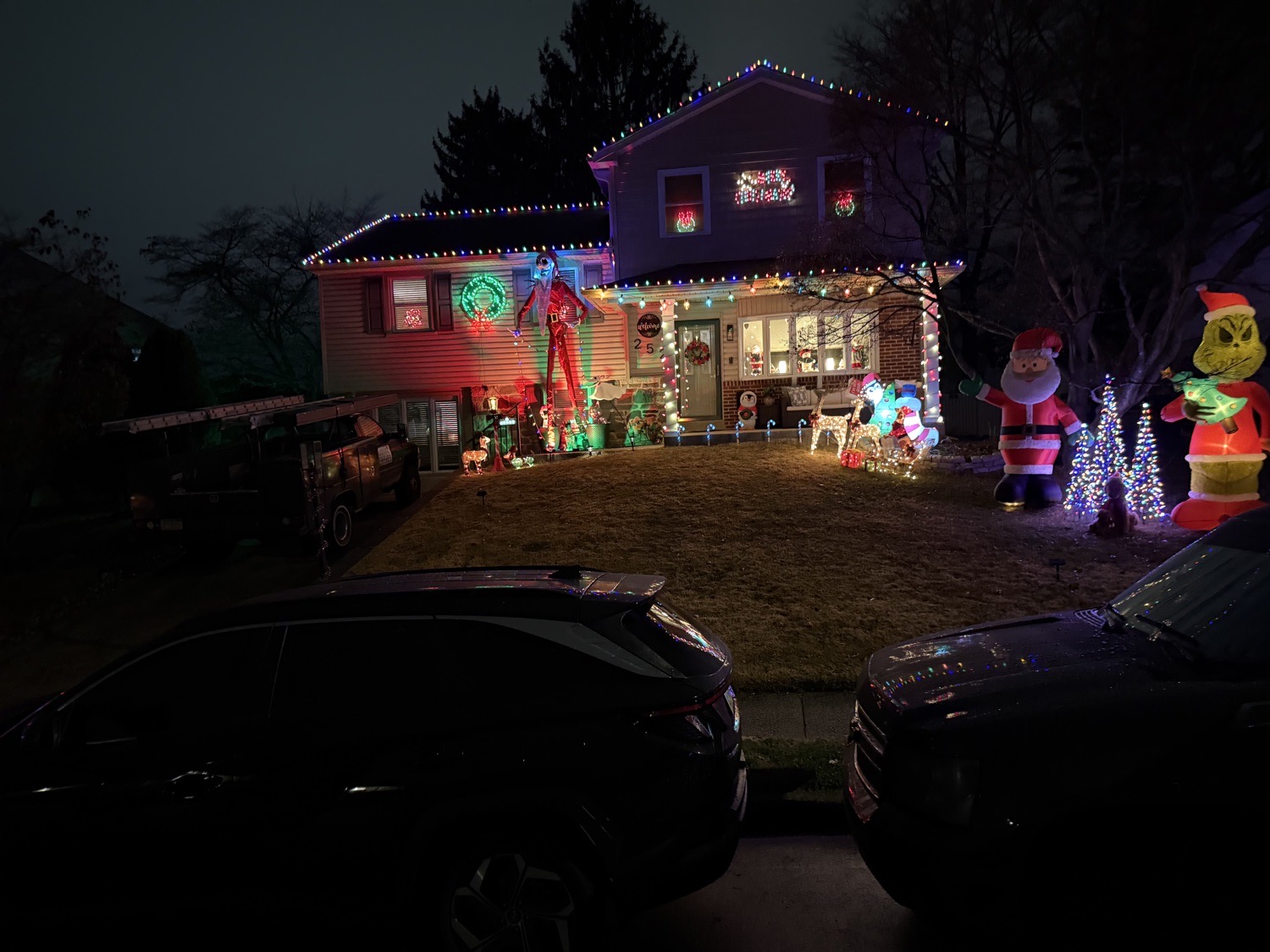 Jack Skellington Christmas Town, Christmas lights in Broomall, PA (photo 5)