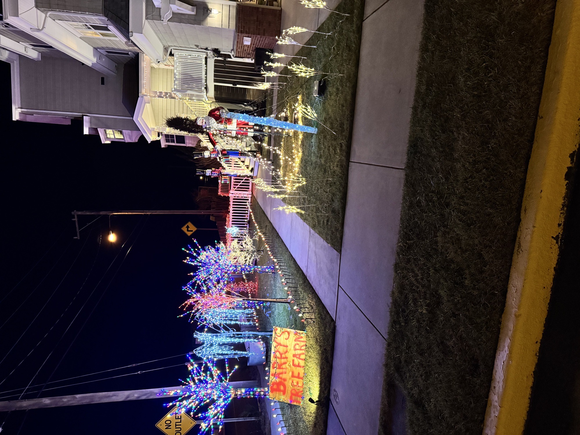 Barry’s Tree farm, Christmas lights in Avalon, NJ (photo 1)