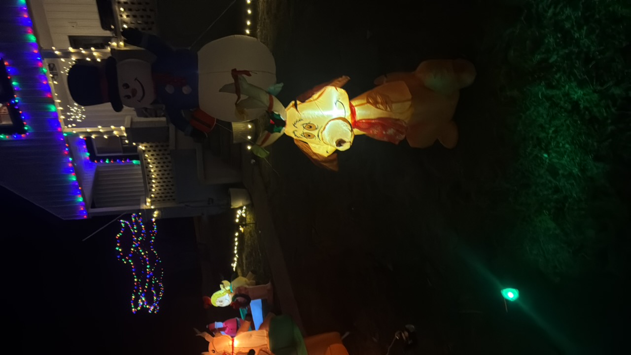 The Kirby’s, Christmas lights in Hurt, VA (photo 2)