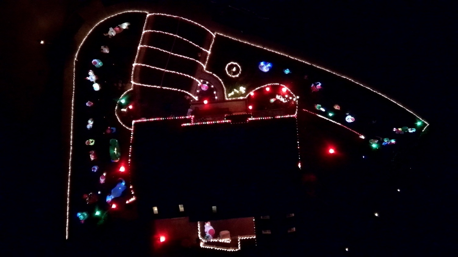 The Gingerbread House at 217 Truman Way, Christmas lights in Downingtown, PA (photo 5)