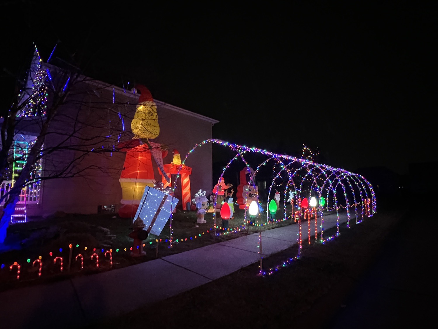 Merry Morgan Circle, Christmas lights in North Ridgeville, OH (photo 4)
