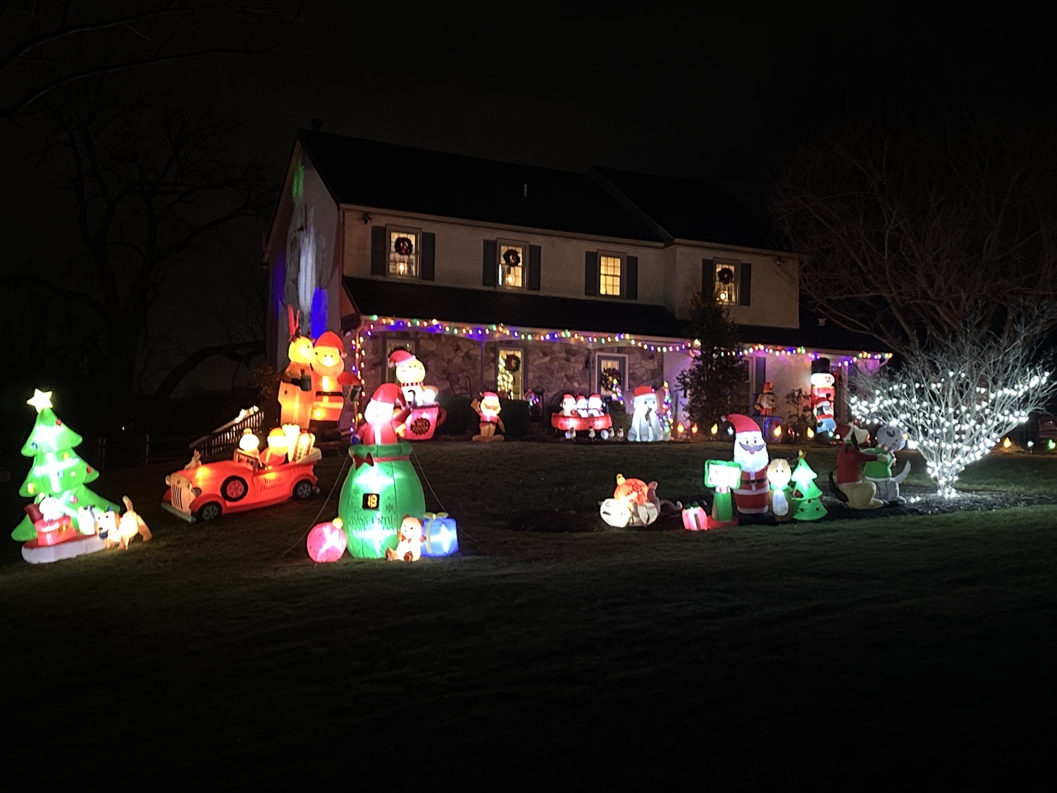 Neat Christmas House, Christmas lights in Phoenixville, PA (photo 1)