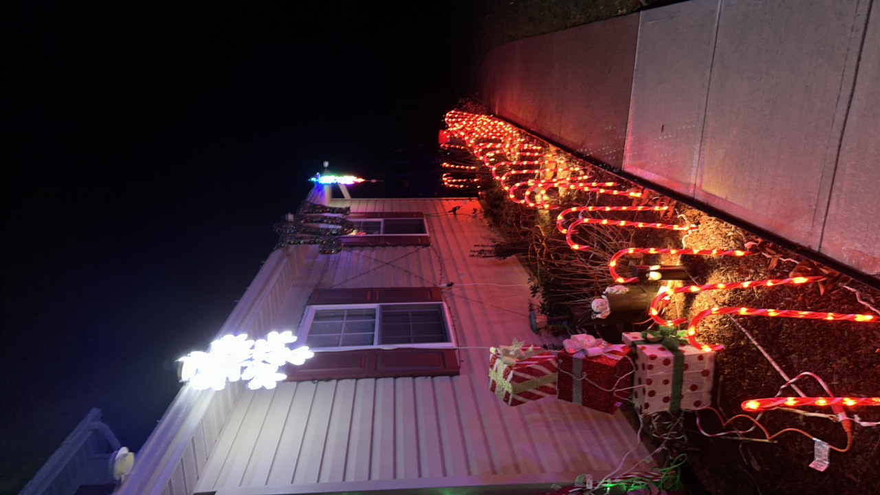 Scenic Bar & Grill (not a real bar, just my own), Christmas lights in Blakeslee, PA (photo 3)