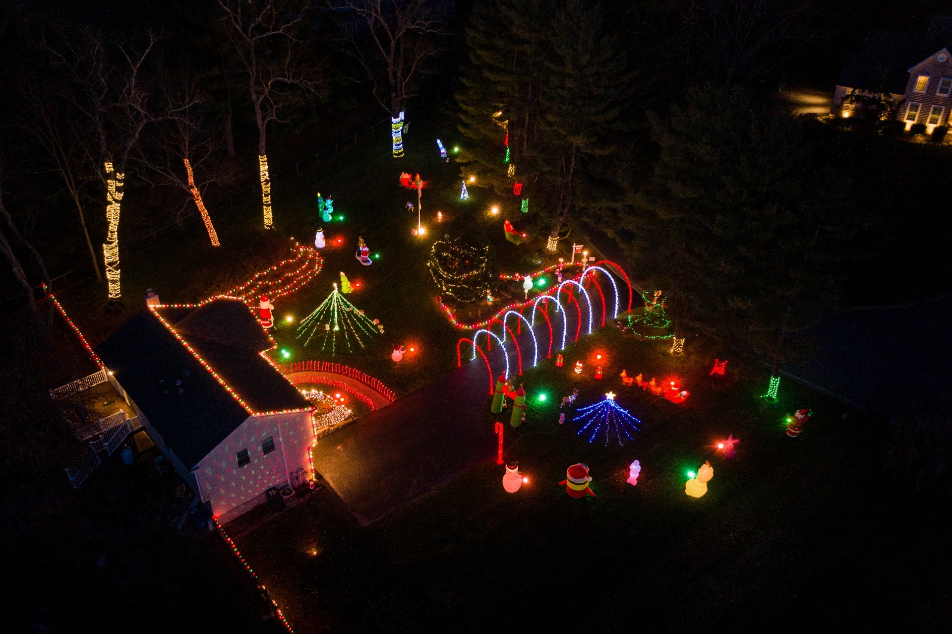 Wineberry Lane Winter Wonderland & Toys 4 Tots Drive, Christmas lights in West Chester, PA (photo 1)