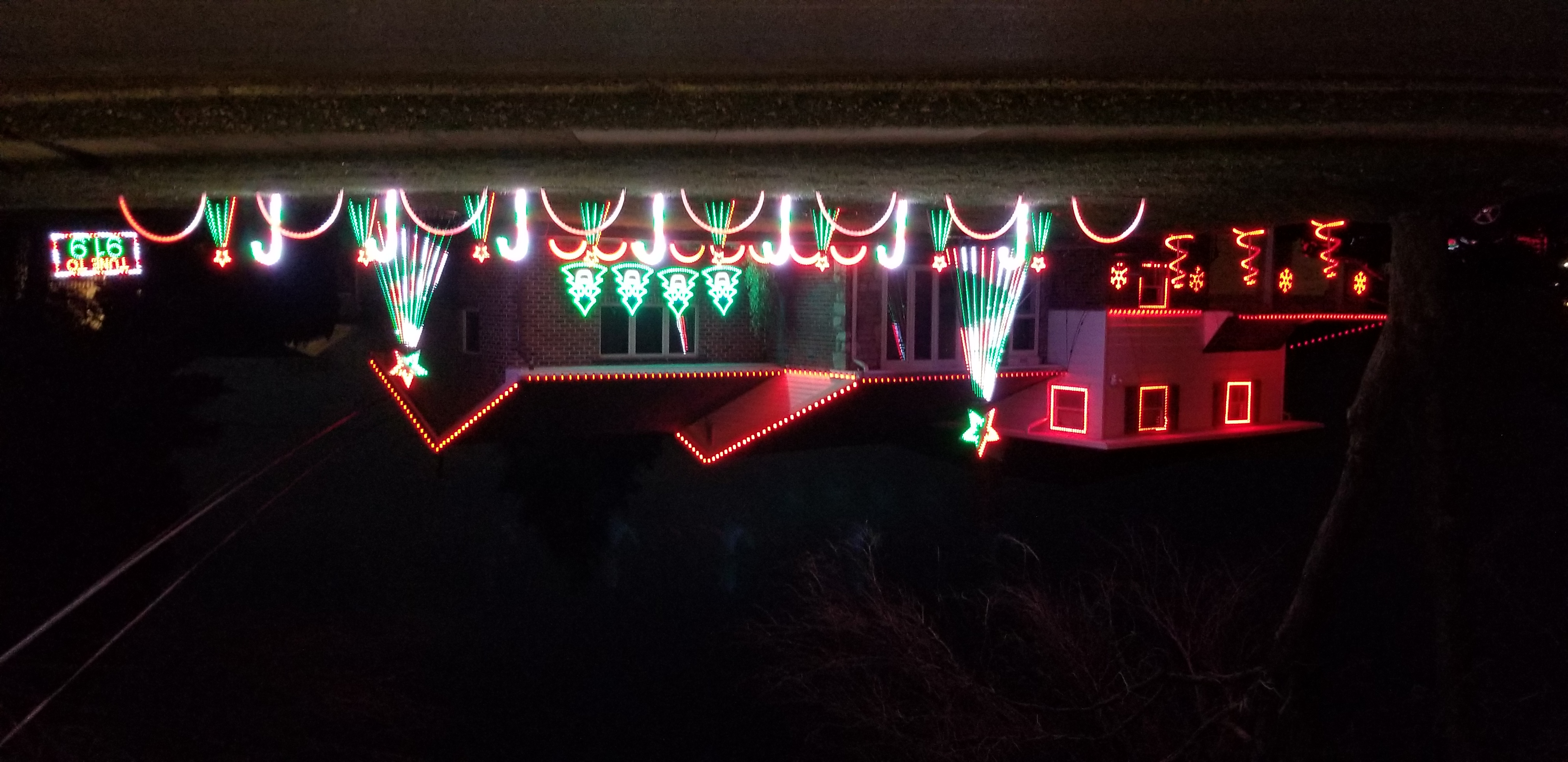Lights on Clover Drive, Christmas lights in Broomall, PA (photo 1)