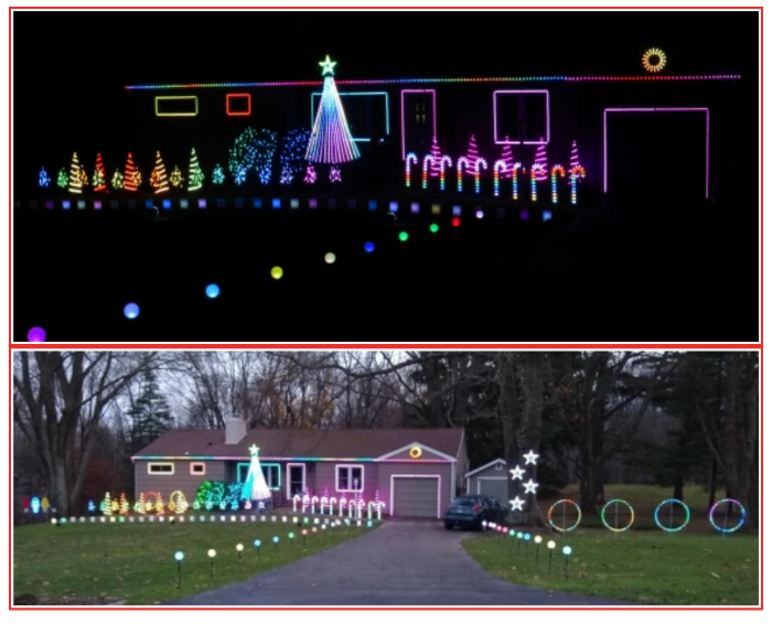 Oak Hill Christmas Light Display, Christmas lights in West Chester, PA (photo 1)