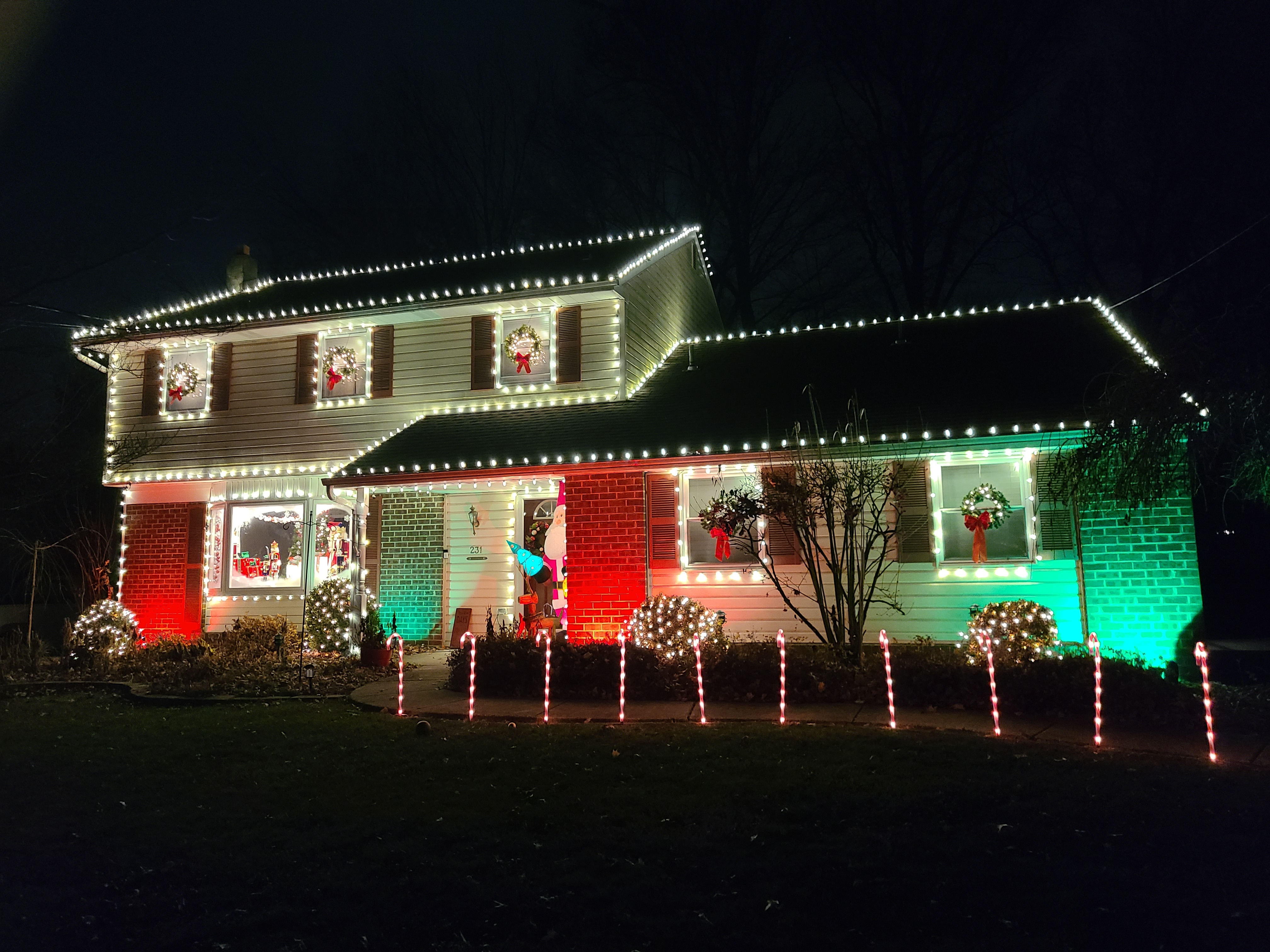 Sure does look swell Clark!, Christmas lights in Hatboro, PA (photo 3)