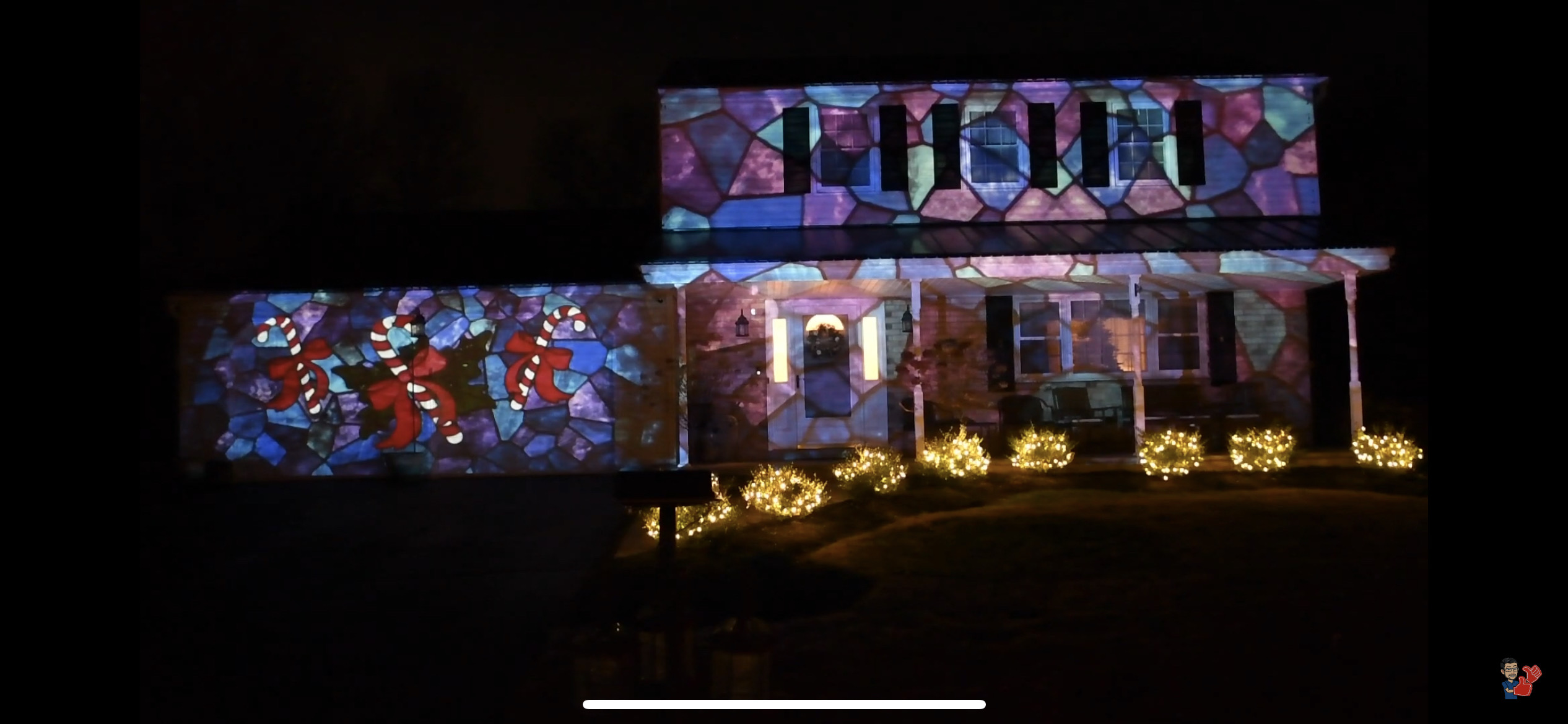 Phillips’ Projections, Christmas lights in Lansdale, PA (photo 5)