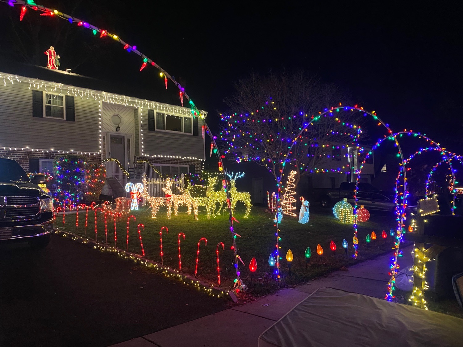 kirch’s christmas, Christmas lights in Aston, PA (photo 1)