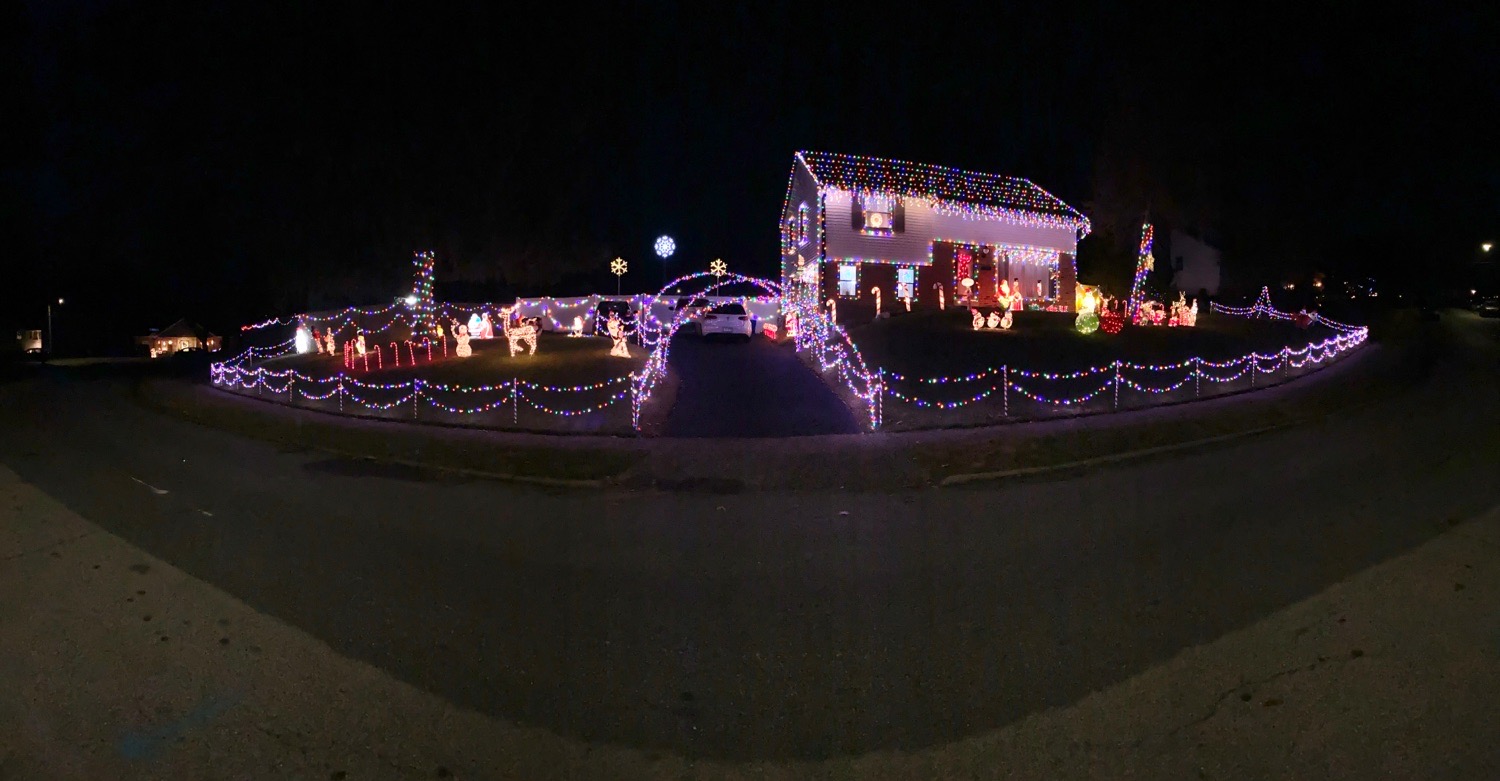 The Christmas Curve, Christmas lights in Green Ridge, PA (photo 1)