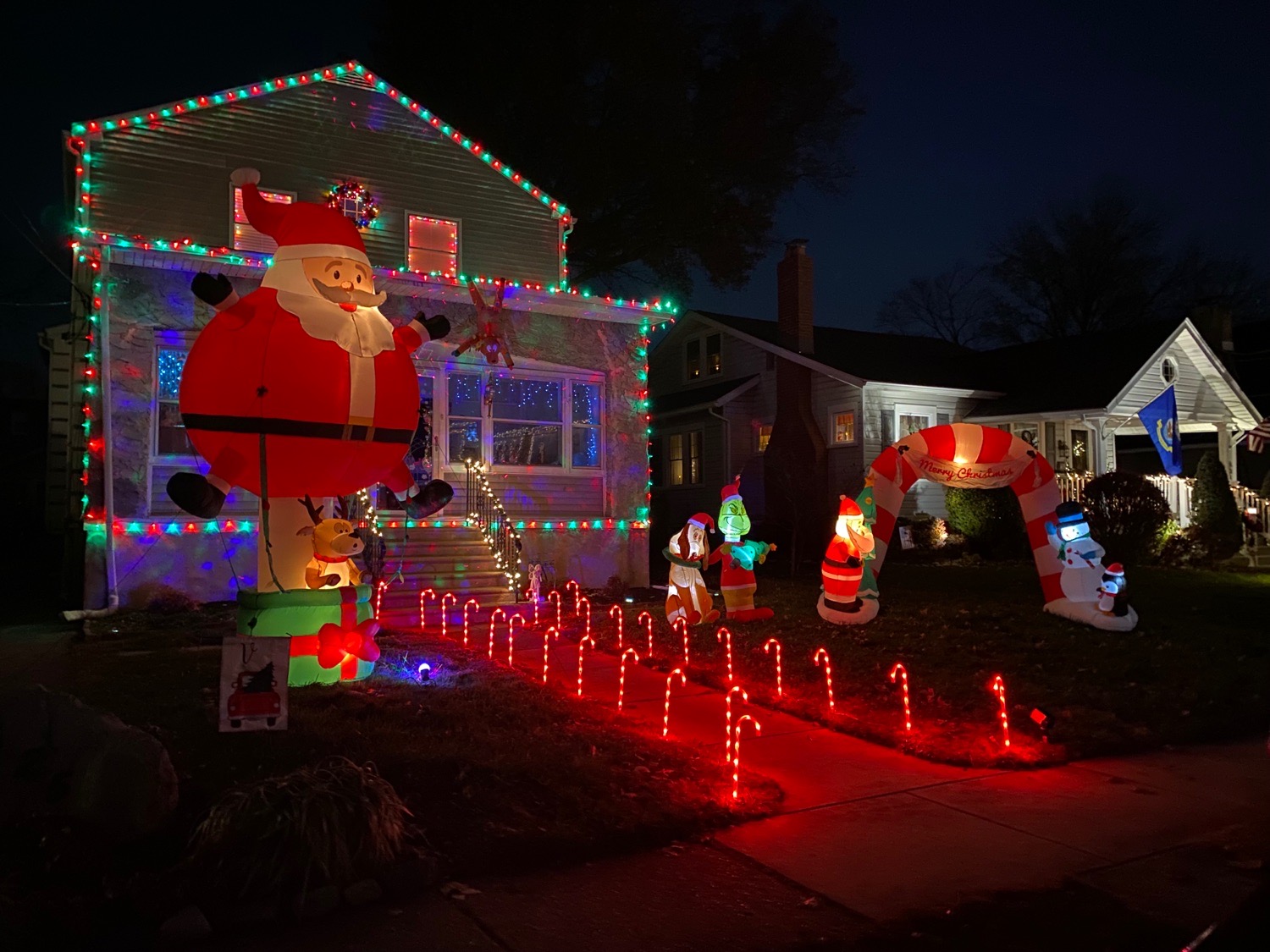 11th Ave Winter Wonderland, Christmas lights in Prospect Park, PA (photo 1)
