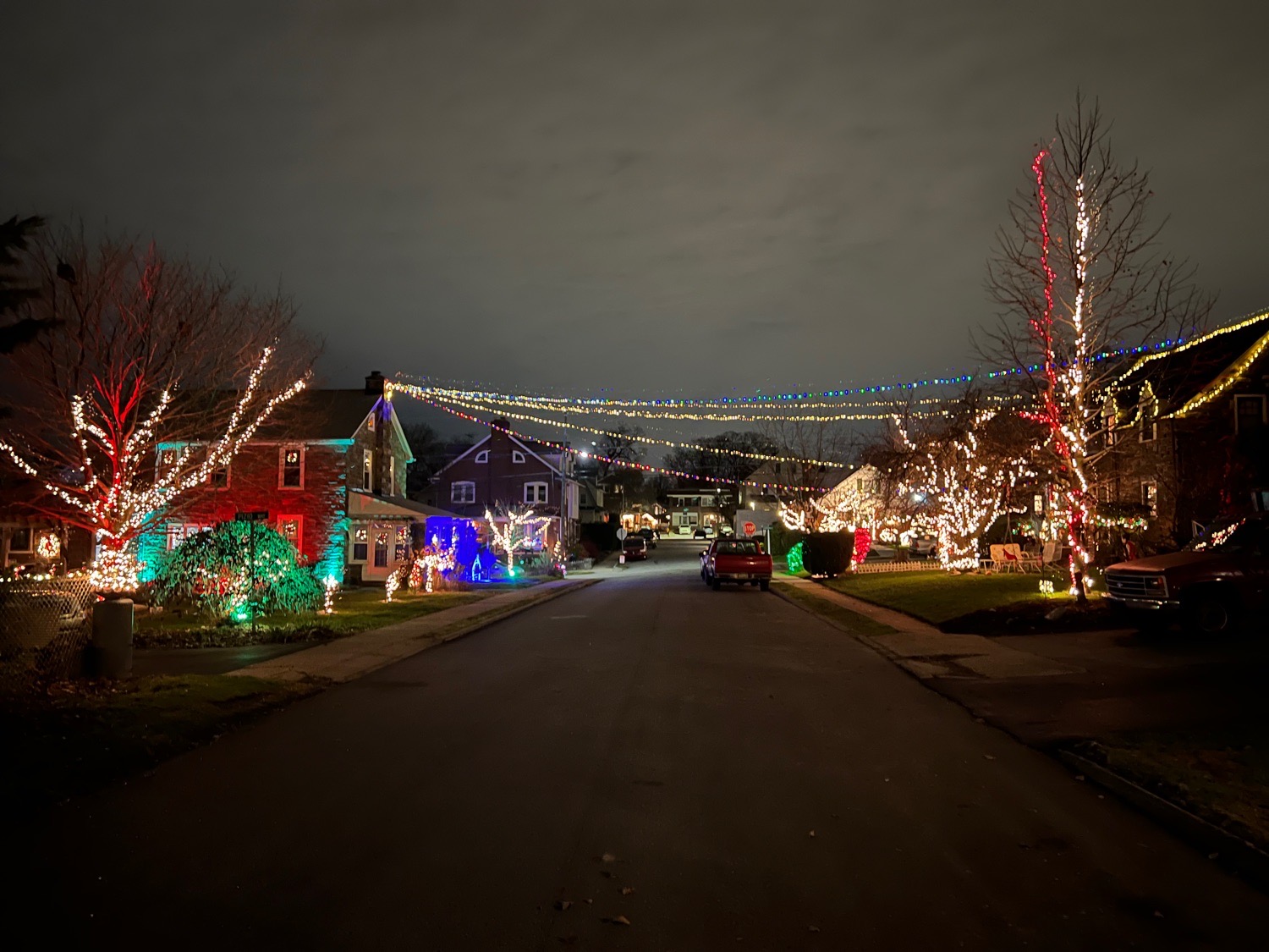 Ardmore’s (very) Little South Philly, Christmas lights in Ardmore, PA (photo 3)