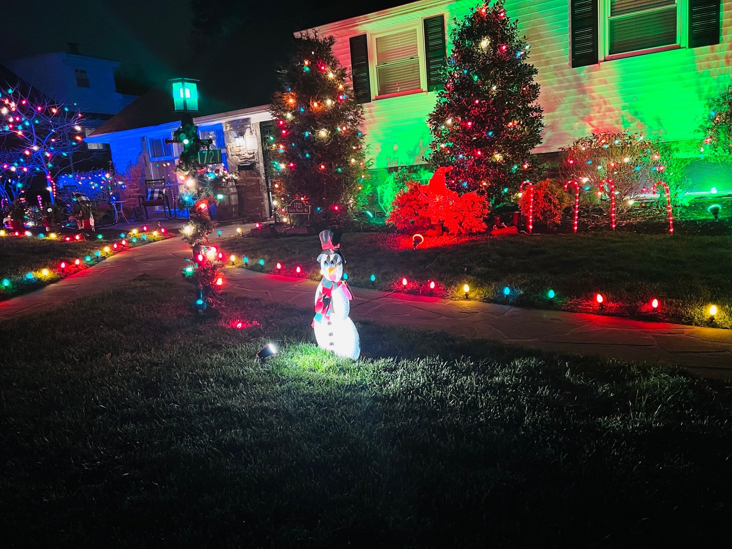 Christmas on Green Valley, Christmas lights in Havertown, PA (photo 4)