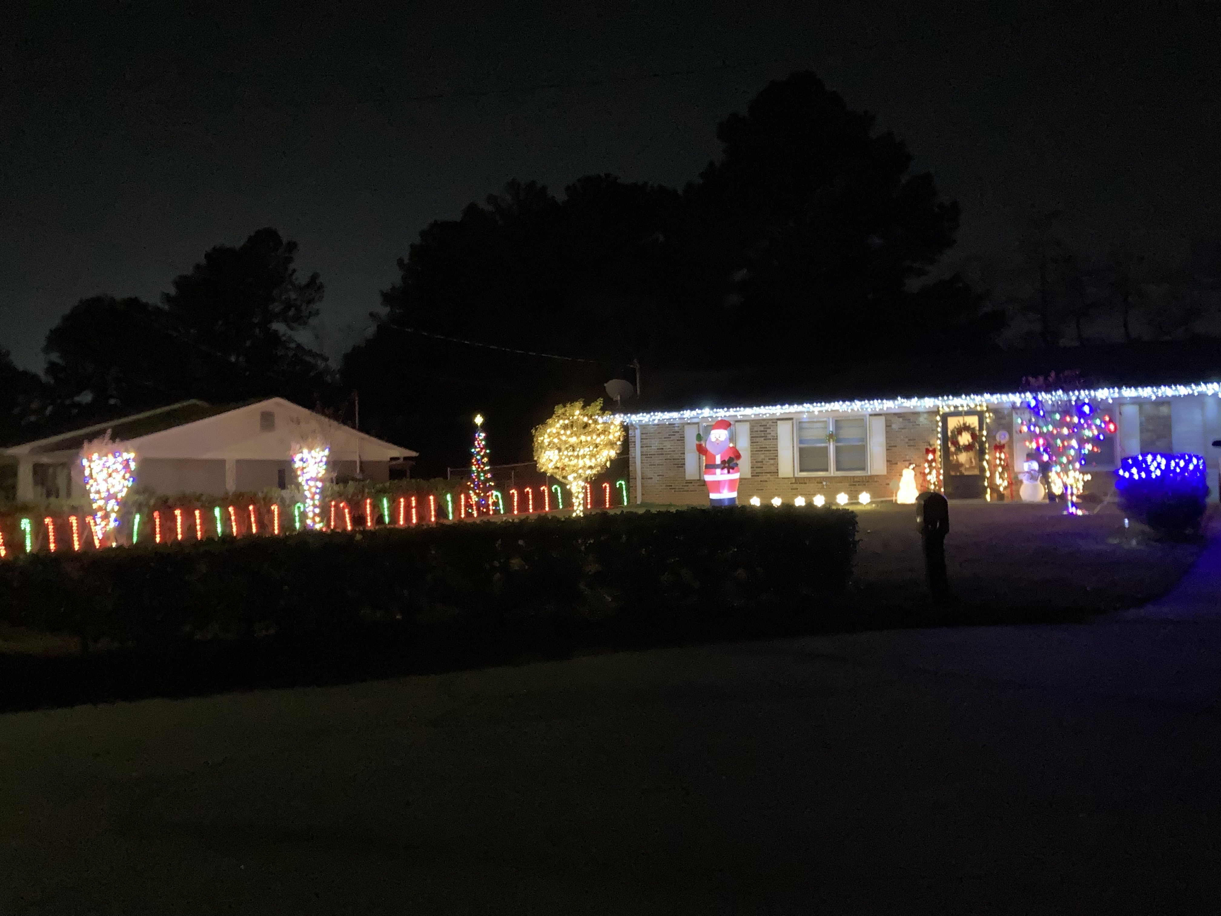 lights in Ivelyn Ct, Christmas lights in Warner Robins, GA (photo 4)