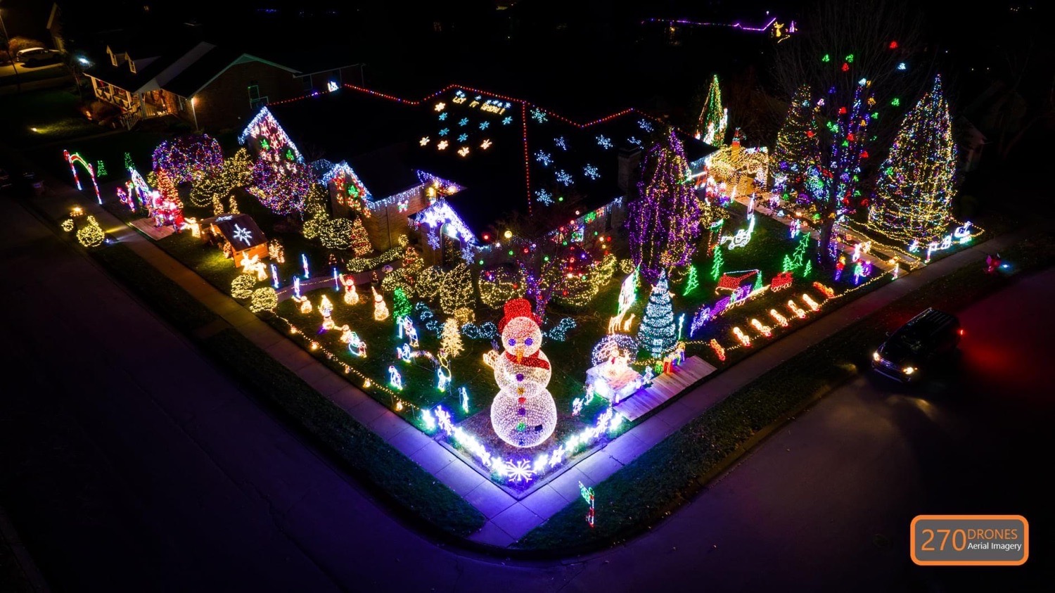 lashbrook christmas display, Christmas lights in Owensboro, KY (photo 1)