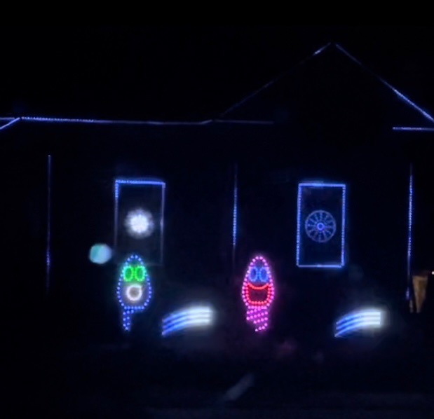 Musical Light Show, Christmas lights in Mount Washington, KY (photo 3)