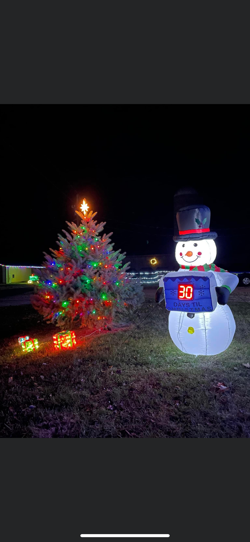Davidson Lane, Christmas lights in Carrollton, IL (photo 4)