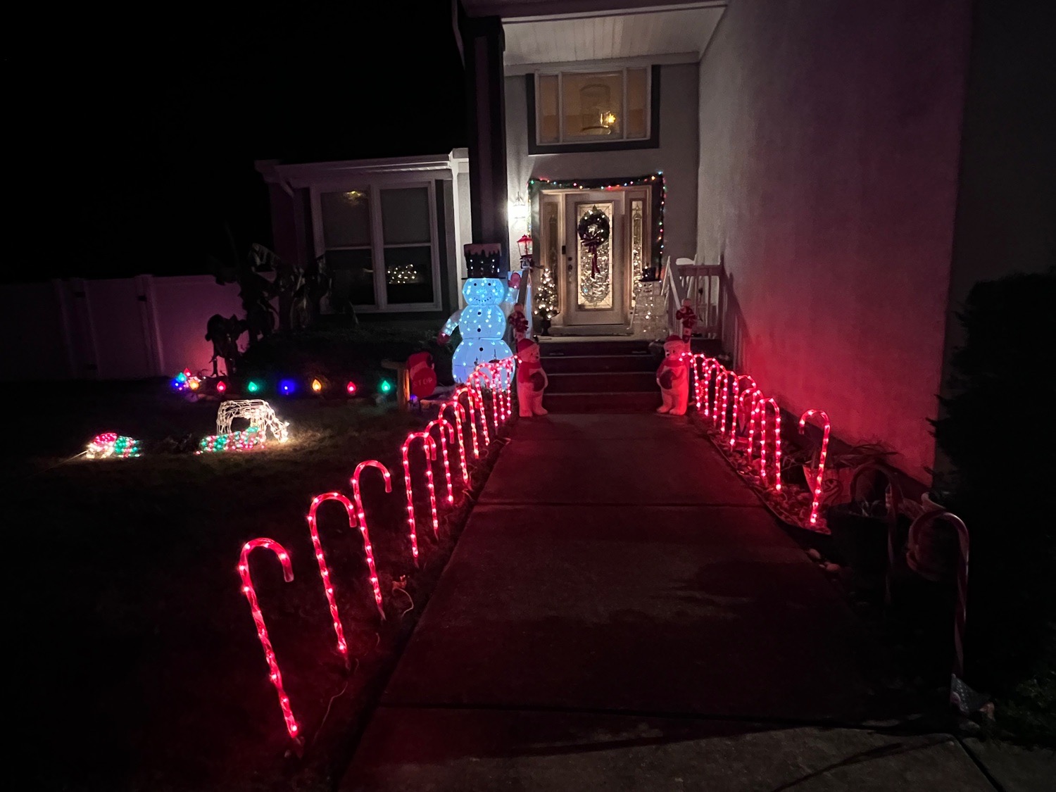 Joy to Eyre Hall, Christmas lights in Virginia Beach, VA (photo 3)