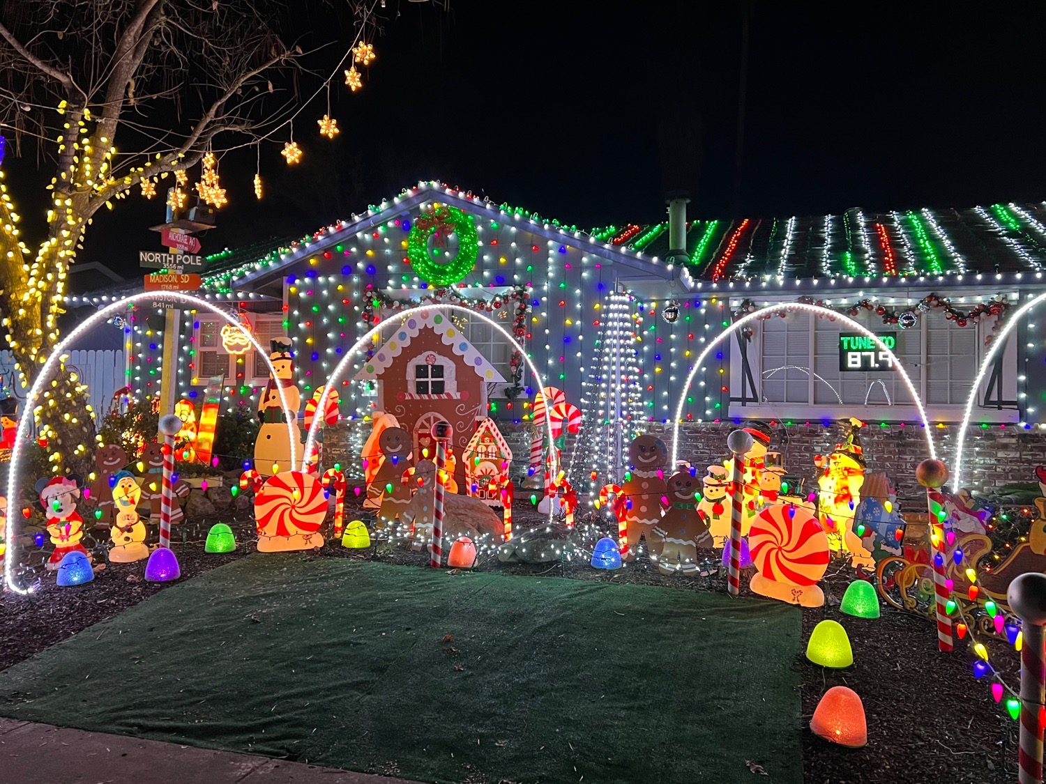 Robbie Reindeer Ranch, Christmas lights in Windsor, CA (photo 1)