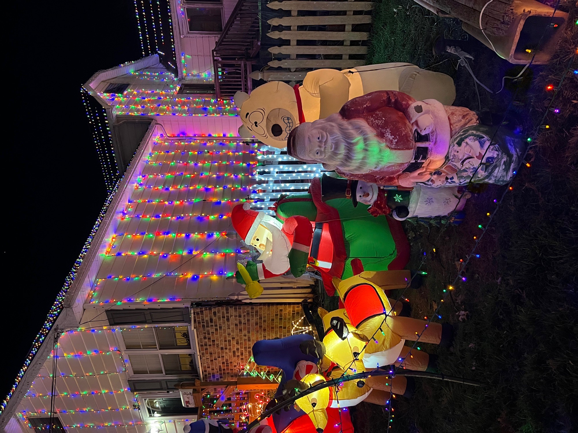 large display, Christmas lights in Hi-Nella, NJ (photo 2)