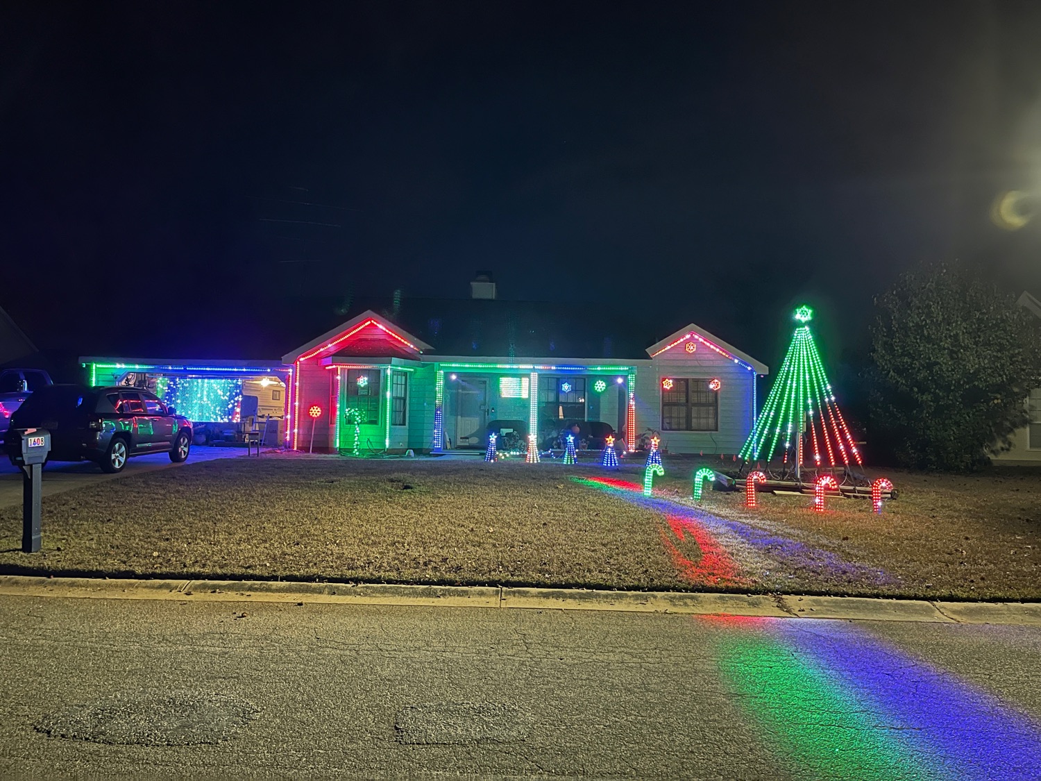 Lights on Providence, Christmas lights in Warner Robins, GA (photo 2)