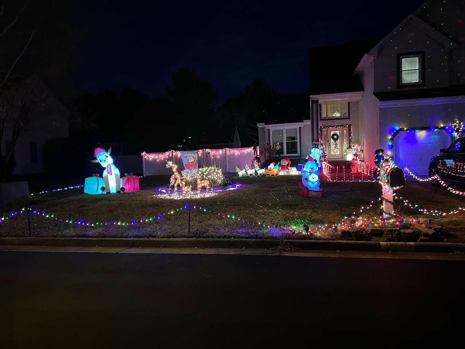 Joy to Eyre Hall, Christmas lights in Virginia Beach, VA (photo 2)