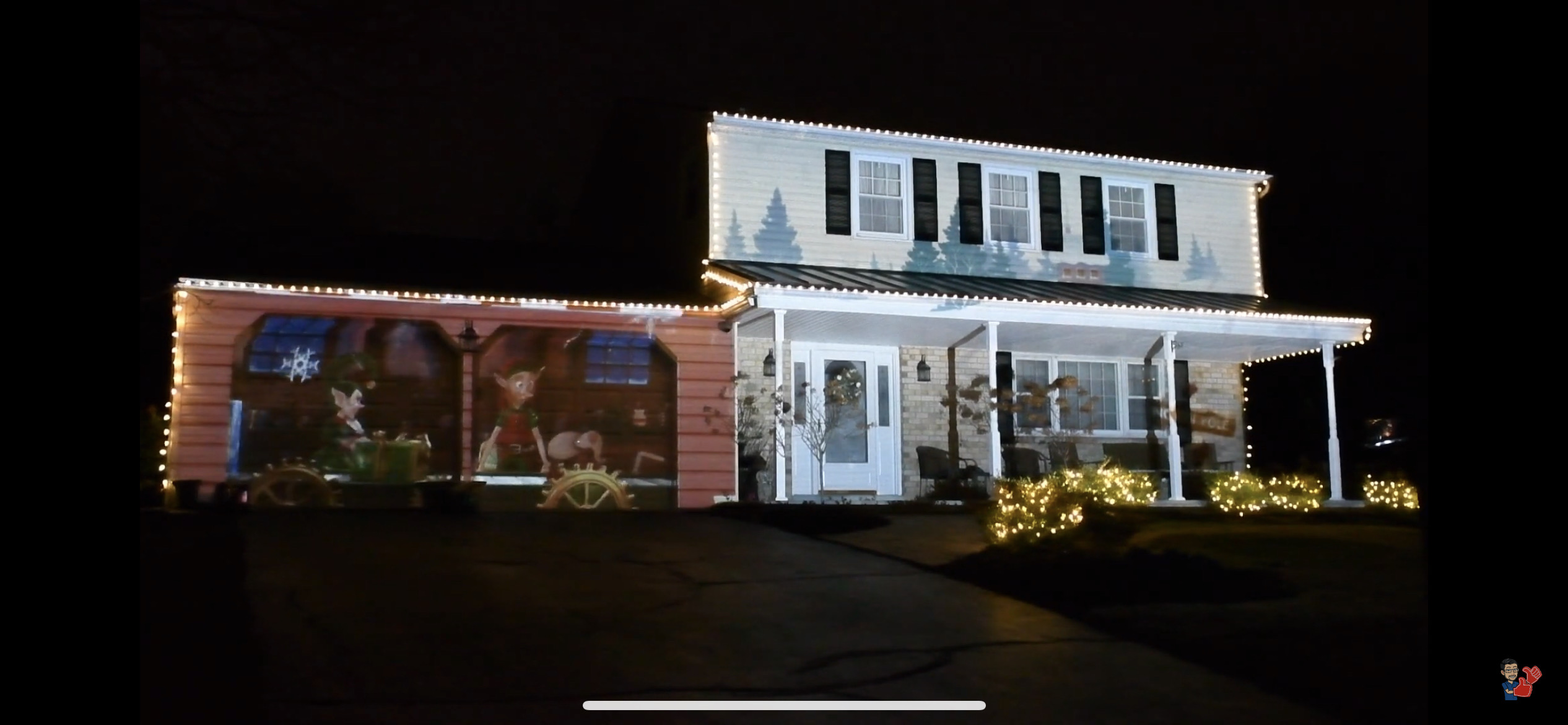 Phillips’ Projections, Christmas lights in Lansdale, PA (photo 1)